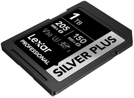 Lexar 1TB Silver Plus 205MB/s SDXC Hafıza Kartı