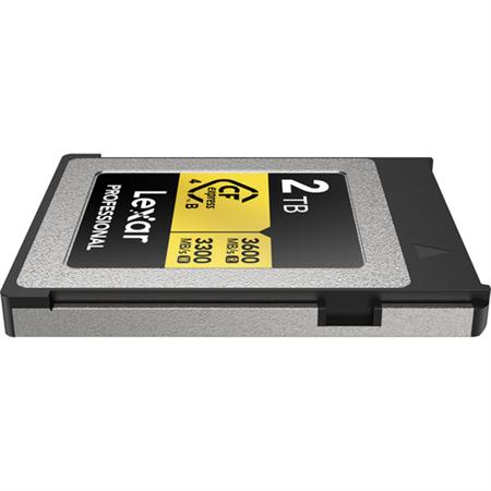 Lexar 2TB Professional GOLD CFexpress 4.0 Type B Memory Card