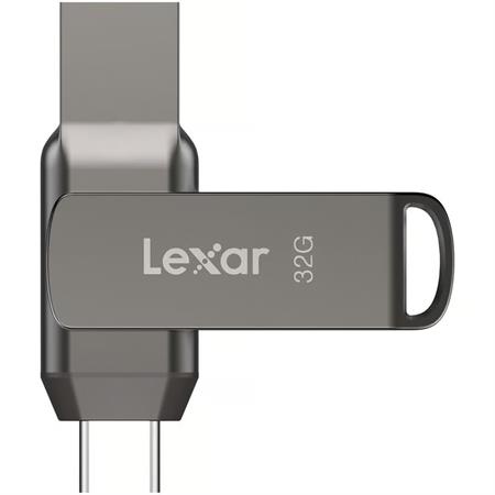 Lexar 32GB JumpDrive Dual Drive D400