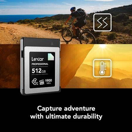 Lexar 512GB Professional CFexpress Type B Hafıza Kart (Diamond Serisi)