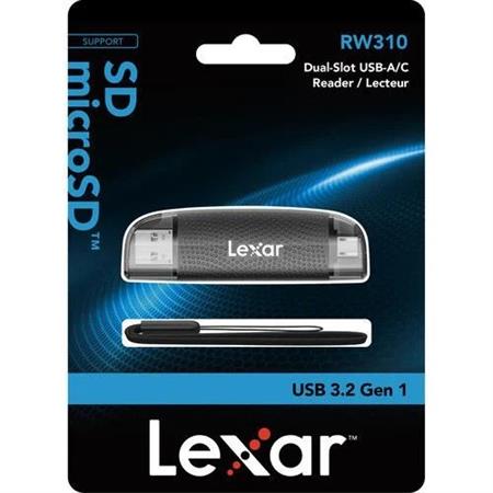 Lexar RW310 3.2 USB A/C Kart Okuyucu
