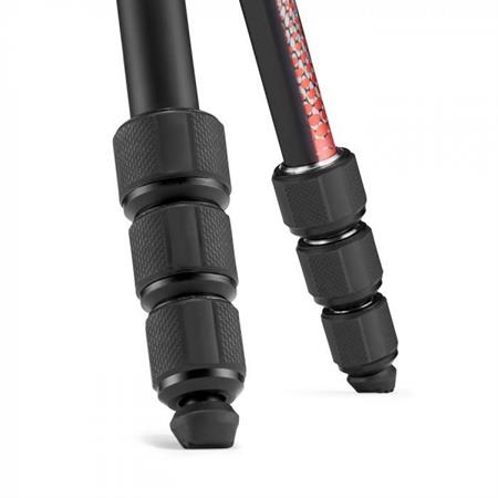 MANFROTTO MKELMII4RD-BH ELEMENT MII ALUMİNUM TRİPOD WİTH BALL HEAD (RED)