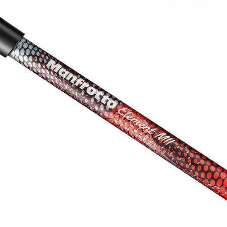 MANFROTTO MKELMII4RD-BH ELEMENT MII ALUMİNUM TRİPOD WİTH BALL HEAD (RED)