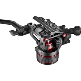 Manfrotto MVK608TWINGA Nitrotech 608 & Alu Twin GS Video Tripod Kit