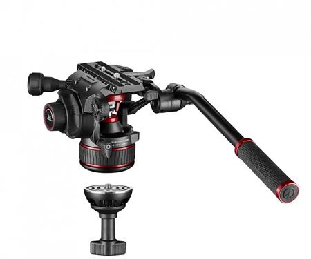 Manfrotto MVK608TWINGA Nitrotech 608 & Alu Twin GS Video Tripod Kit