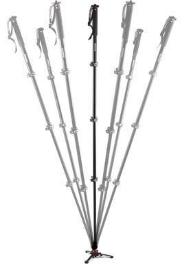 Manfrotto MVMXPRO500A Fluid Video Monopod (500 Head Kafa ile)