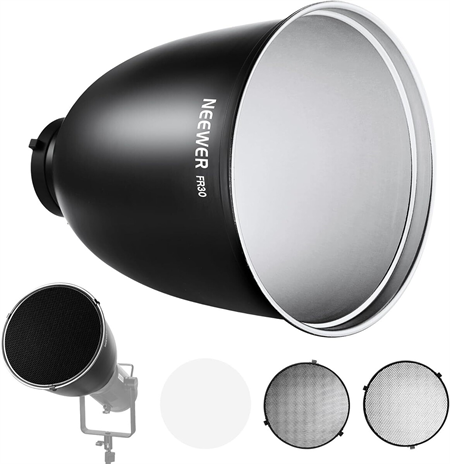 NEEWER FR30 11.6/29.5cm Deep Focus Reflektör ve Petek Seti