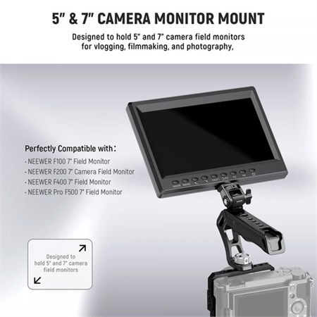 Neewer MA019 Cold Shoe Monitör Bağlantısı