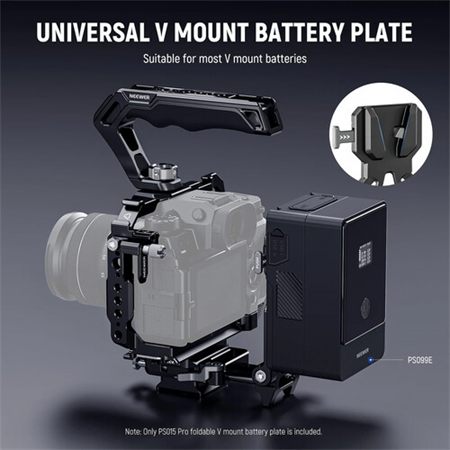Neewer PS015 Pro Foldable V-Mount Battery Plate