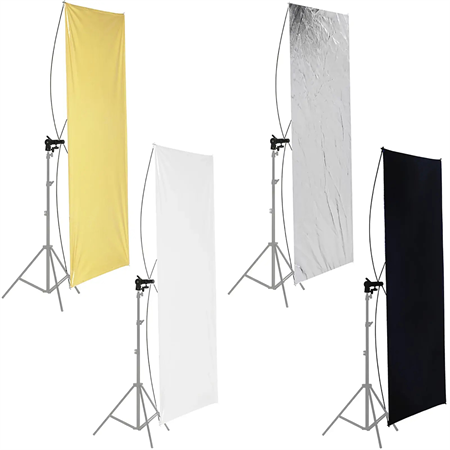 Neewer RF-0918 90x180cm Sunbounce Reflektör Set (Altın/Gümüş/Siyah/Beyaz)