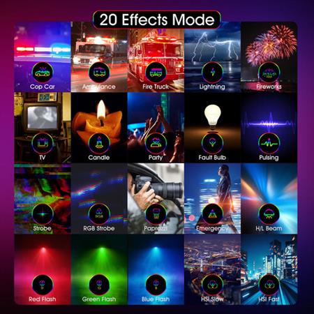 Neewer RGB61 Magnetic Cold Shoe RGB LED Video Light