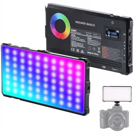 NEEWER SL90C RGB Mini Mobil Video Işığı