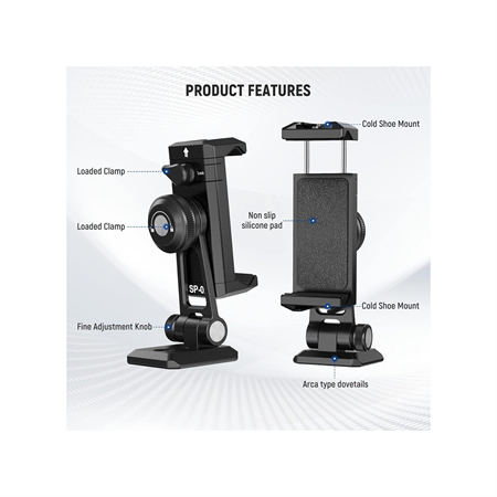 NEEWER SP-02 Akıllı Telefon Tutucu Tripod Montaj Adaptörü