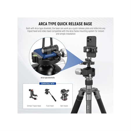 NEEWER SP-02 Akıllı Telefon Tutucu Tripod Montaj Adaptörü
