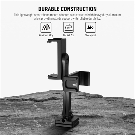NEEWER SP-08 Metal Telefon Tripod Montaj Adaptörü (Çift Telefon Tutuculu)