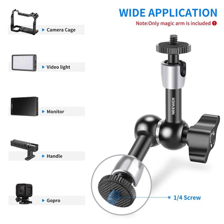 Neewer ST-15 5.9 15cm 1/4 Vidalı Magic Arm