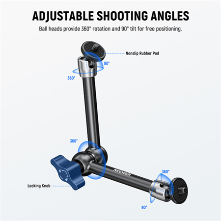Neewer ST08 Adjustable Articulating Magic Arm (9.8)