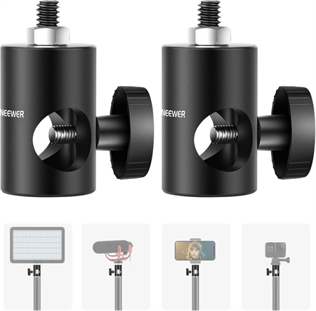 NEEWER ST12 Hızlı Adaptör Dönüştürücü - Işık Standı Uç Adaptörü (2li Paket)