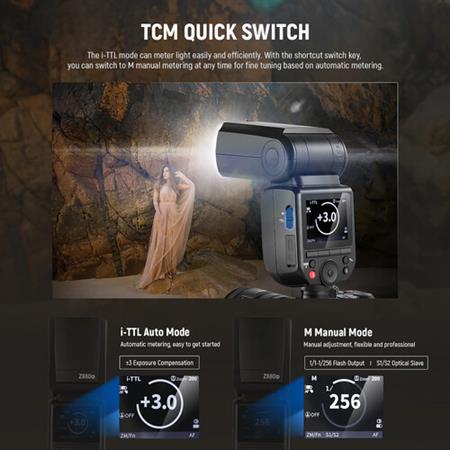 Neewer Z880-C TTL Speedlite Tepe Flaşı (Canon)
