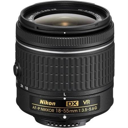Nikon 18-55mm Nikkor AF-P DX f/3.5-5.6G Zoom Lens