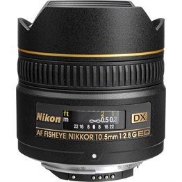 Nikon AF 10.5mm f/2.8G ED DX Balıkgözü Lens