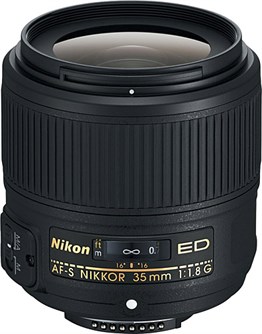 Nikon AF-S NIKKOR 35mm f/1.8G ED Lens