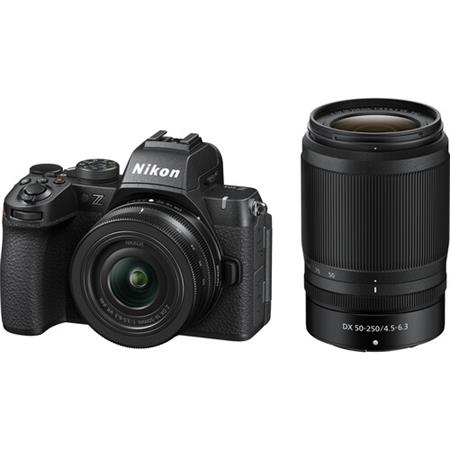 Nikon Z50 II Aynasız Fotoğraf Makinesi + 16-50mm ve 50-250 VR İkili Lens Kit