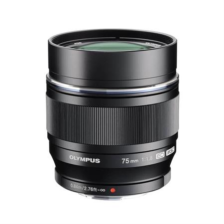 Olympus 75mm f/1.8 MFT Lens (Siyah)