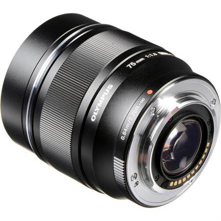 Olympus 75mm f/1.8 MFT Lens (Siyah)