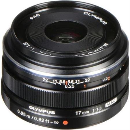 Olympus  Lens 17mm 1.8 Black M.ZUIKO DIGITAL