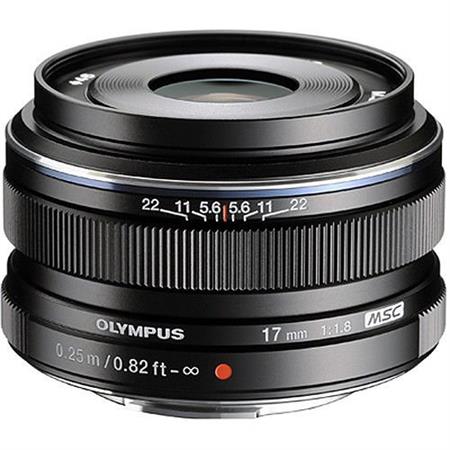 Olympus  Lens 17mm 1.8 Black M.ZUIKO DIGITAL