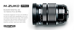 Olympus M.Zuiko Digital ED 12-100mm f/4 IS PRO Lens