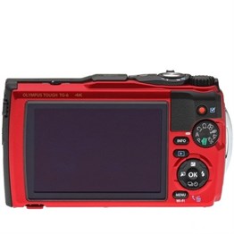 Olympus Tough TG-6 Fotoğraf Makinesi (Kırmızı)