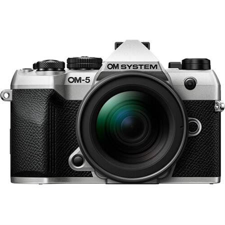 OM SYSTEM OM-5 Mark II + 12-45mm f/4 Lens Kit (Gümüş)