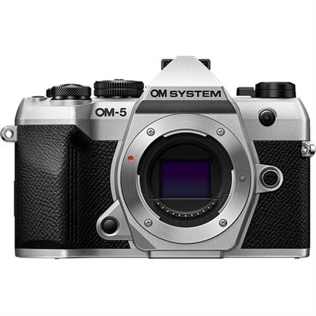 OM SYSTEM OM-5 Mark II Aynasız Fotoğraf Makinesi (Gümüş)