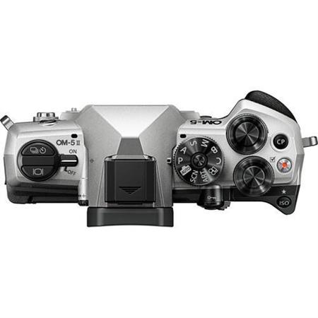 OM SYSTEM OM-5 Mark II Aynasız Fotoğraf Makinesi (Gümüş)