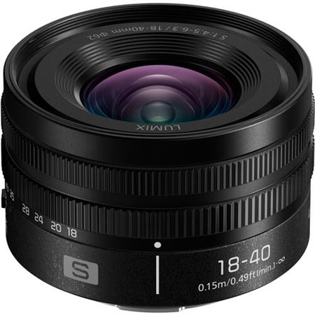 Panasonic Lumix S 18-40mm f/4.5-6.3 Lens (L-Mount)