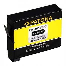 PATONA Battery f. GoPro Hero 4 AHDBT-401 