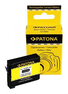 PATONA Battery f. GoPro Hero 4 AHDBT-401 