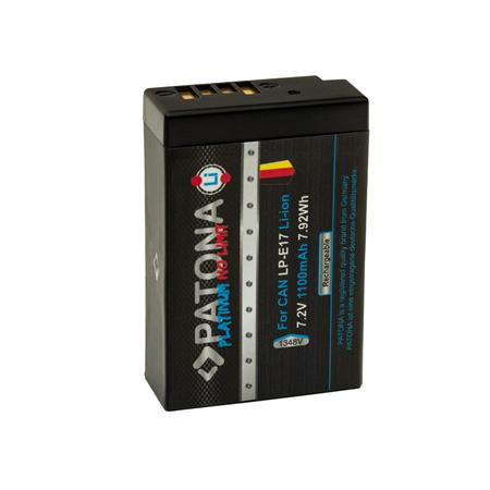 PATONA 1352 Platinum Battery    Canon LP-E17 USB-C 