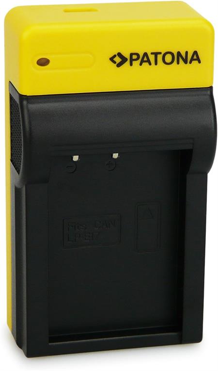 Patona Slim Micro-Usb Charger F. Canon LP-E17 Eos 750D 760D 8000D