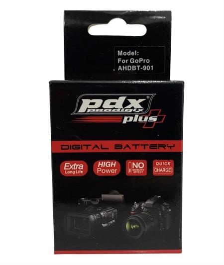 PDX AHDBT-901 Gopro Hero 9 / 10 Batarya