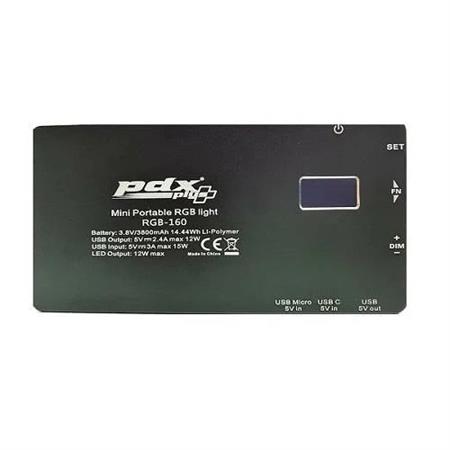 PDX RGB-160 Mini Portable Led Işık