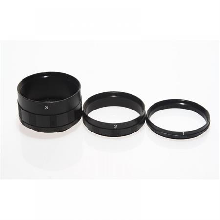 PHOTTIX 3 RING MACRO EXTENSION TUBE FOR NIKON