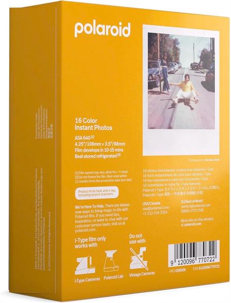 Polaroid Color Film for i-Type 16 lı