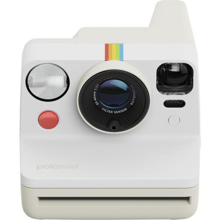 Polaroid Now Generation 3 i-Type Instant Camera (Pebble White)
