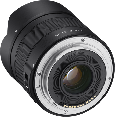 Samyang AF 12mm F/2.0 RF-S