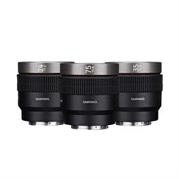 Samyang V-AF T1.9 3lü Cine Lens Seti (24mm, 35mm, 75mm - Sony E)