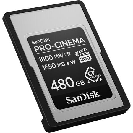 SanDisk 480GB PRO-CINEMA CFexpress Type A Hafıza Kartı