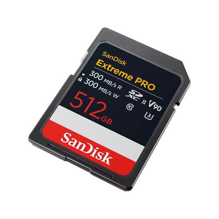 SanDisk 512GB 280MB/s Extreme PRO V60 SDXC™ UHS-II Hafıza Kartı